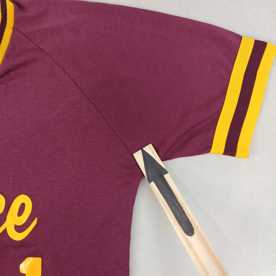 Camiseta De Colección Venus Police Mediana Para Hombre Años 70 **Se Ajusta a Una Pequeña ** EE. UU. Béisbol Cuello en V Foto 3 de 4