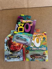 Hot Wheels Lot 3x 80 Camaro Z28 / Corvette Funny Car / 69 Ford Mustang E65