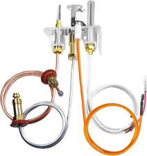 446-510A Natural Gas Pilot Assembly for Heat-N-Glo, Royal Gas Fireplaces, Standi
