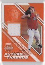 2021 Panini Elite Extra Edition Future Threads Orange 21/199 Doug Nikhazy 00gy