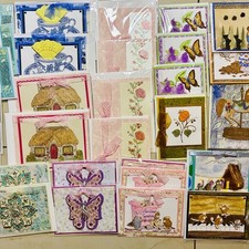 Lot Of 50 Bulk Assorted Handmade Greeting Cards