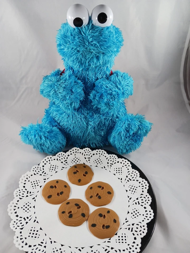 Cookie Monster Count n' Crunch Cookies - 5 galletas caseras con chispas de chocolate Foto 4 de 4