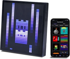 Tech Solutions Smart Bluetooth Pixel Frame – 32X32 Programmable RGB LED Display