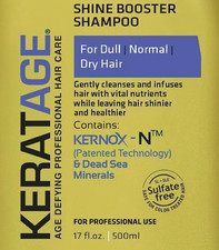 KERATAGE Shine Booster Shampoo - 17oz