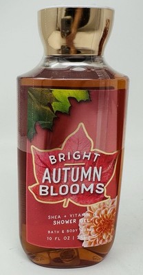 1 BRIGHT AUTUMN BLOOMS BATH & BODY WORKS SHOWER GEL BODY WASH 10 OZ