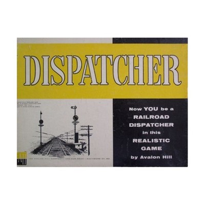 Avalon Hill Brettspiel Dispatcher Box Fair/VG+