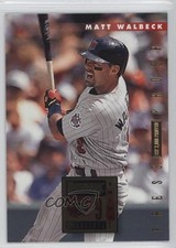 1996 Donruss Press Proof /2000 Matt Walbeck #106 fm0