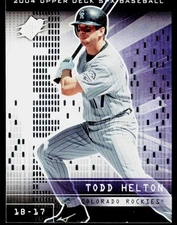 2004 SPx #2 Todd Helton Colorado Rockies