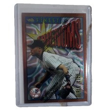 Topps Finest Derek Jeter Phenoms Insert #92 New York Yankees Baseball Card