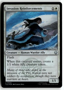 Invasion Reinforcements 24 (Foil) Avatar: The Last Airbender