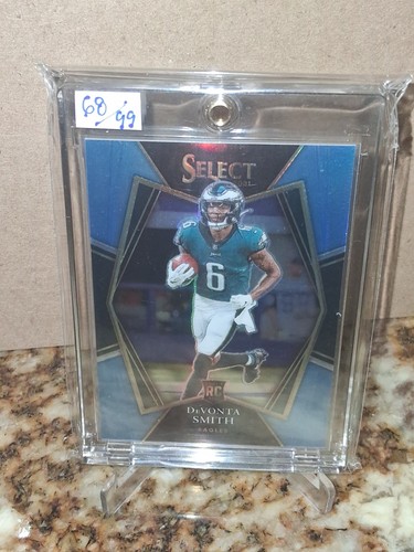 2021 Panini Select - Premier Level Devonta Smith #149 Light Blue Prizm /99 (RC)