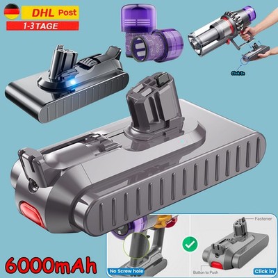 Für Dyson V11 SV15 Akku V15 Detect Click-In 6,0Ah Complete Absolute Filter Sony