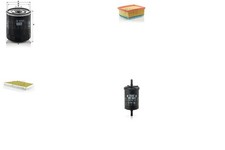 MANN-FILTER Inspektionspaket Filtersatz XL Anschraubfilter Aktivkohlefilter