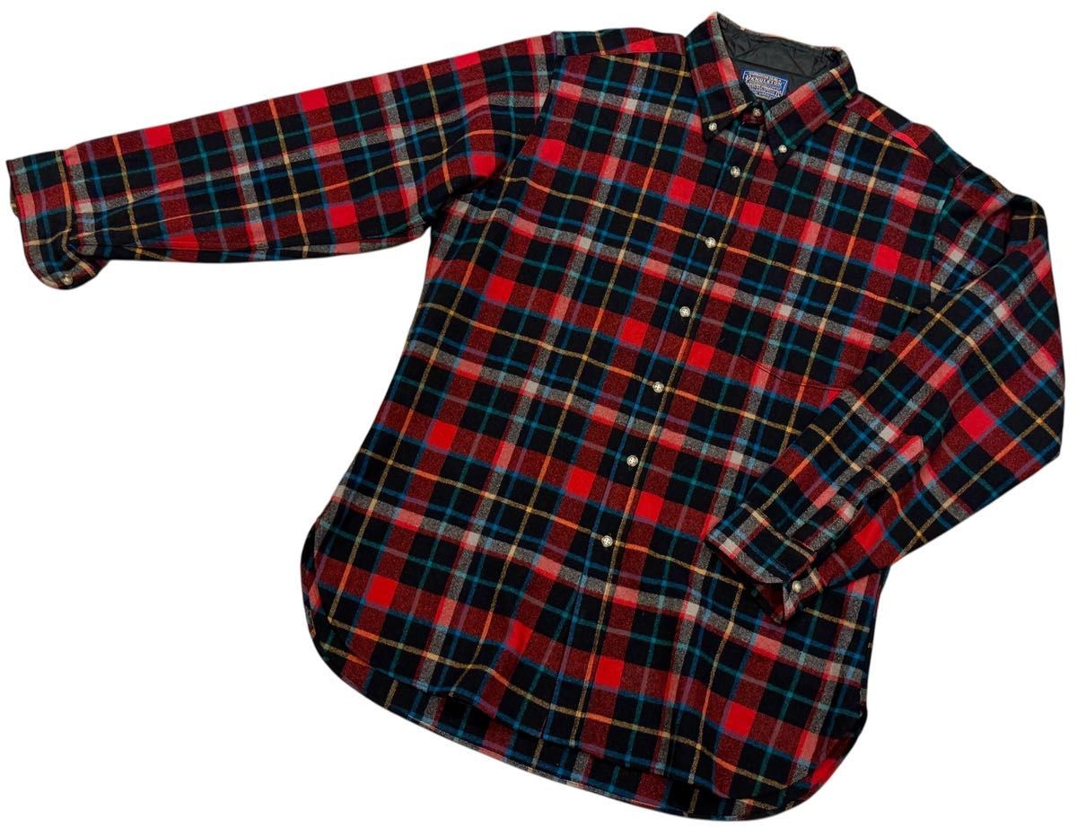 to Obtain PENDLETON Check Pattern Flannel Shirt L… - image 4