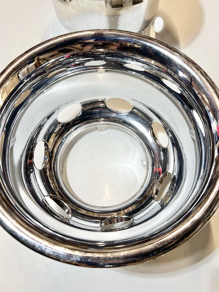 Dodge Ram 3500 2000-2002 doble tapacubos trasero anillo rueda simulador 52106449AA (2) Foto 4 de 4