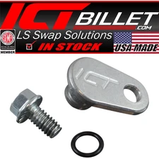 TH350 Kick Down Cable Block Off Plug Detent Cable Removal Eliminator ICT Billet