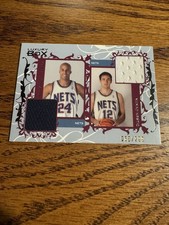 2006-07 Topps Luxury Box /299 Richard Jefferson Nenad Krstic Nets Game Used