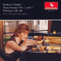 Chopin / Mihailovich - Piano Sonatas 2 3 - Cd - G3Z
