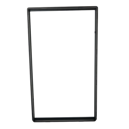 Radio Fascia panel Dash Frame Stereo For Fit/Jazz 2din Black ABS Plastic - Picture 7 of 12