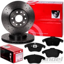 brembo BREMSSCHEIBEN + BELÄGE VORNE passend für EVOQUE + FREELANDER 2