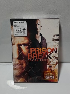 Prison Break Third Season 3 DVD 4-Disc Set New In Packaging 