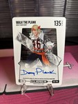 Bo Battle Arena Doug Plank Metallic Auto SSP On Card Walk The Plank Steel