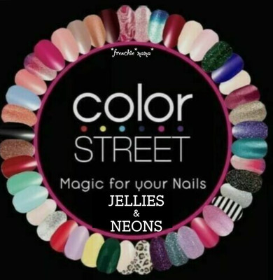 Color Street Nail Strips **JELLY + NEON** ***LARGE Assortment Of Colors!!!***