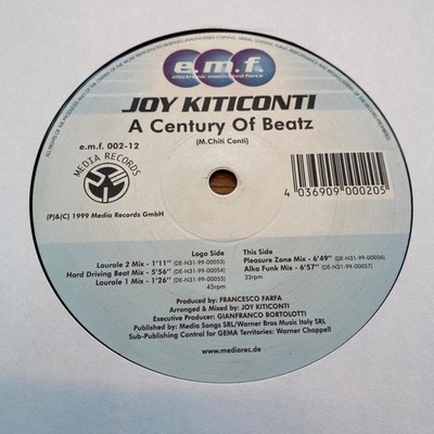 Joy Kitikonti - A Century Of Beatz (12'') (Very Good (VG)) - 4106144910