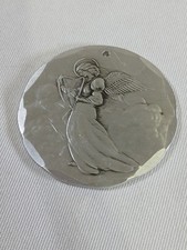 WENDELL AUGUST FORGE CHRISTMAS ORNAMENT, 1990 ANGEL, ALUMINUM