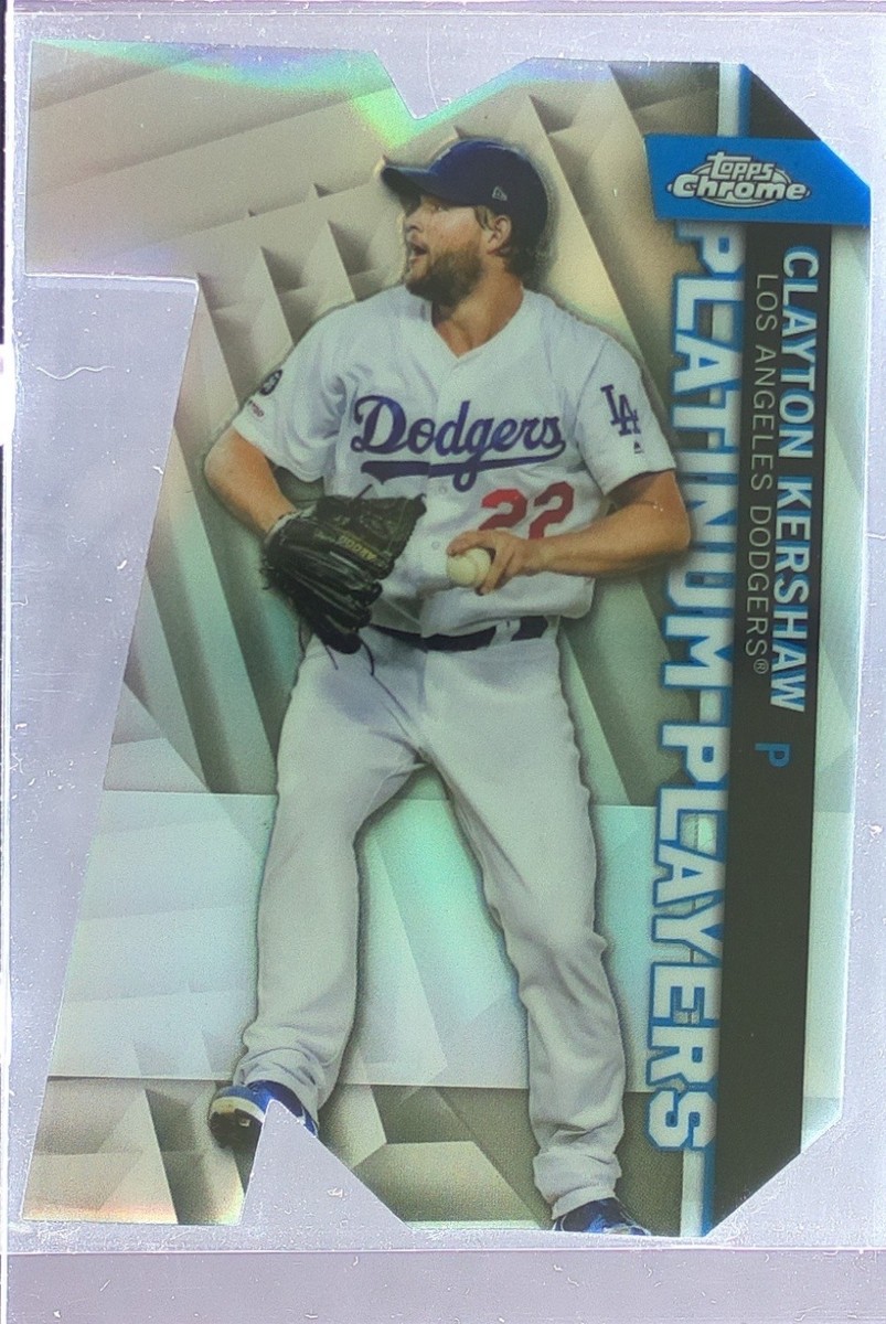 2021 Topps Chrome Update Clayton Kershaw #CPDC-9 Dodgers Platinum