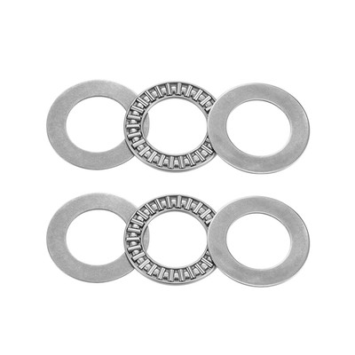 2PCS 7/8x1-7/16x5/64-inch NTA1423 Thrust Needle Roller Bearings with Washers