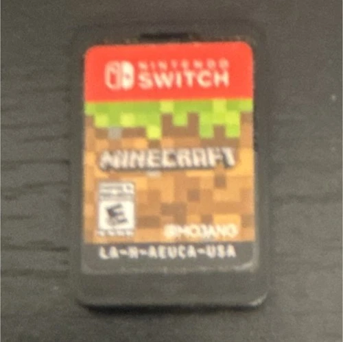 Nintendo Minecraft Nintendo Switch Mojang NTSC-U/C E-Everyone Game Cartridge
