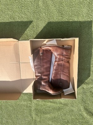 Frye 75449 Women's Melissa Button Boot - Brown