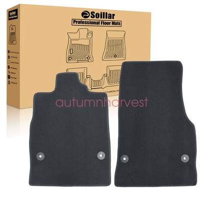 For 2020-2025 Chevrolet Corvette C8 Front Floor Mats Carpet Velour All Weather
