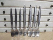 7 PCS. GENSE FOCUS FLATWARE FORKS