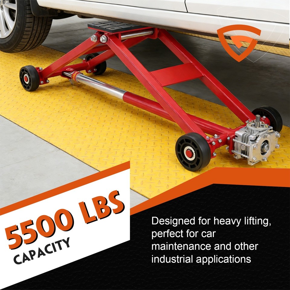 Mobile Ramp Jack Mobile Car Scissor Lift Jack 2.5T, Service Repair Mobile Scissor Jack 2 ...