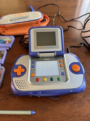 V Tech Vsmile, 7 Games, 2 Chargers, Carry Case