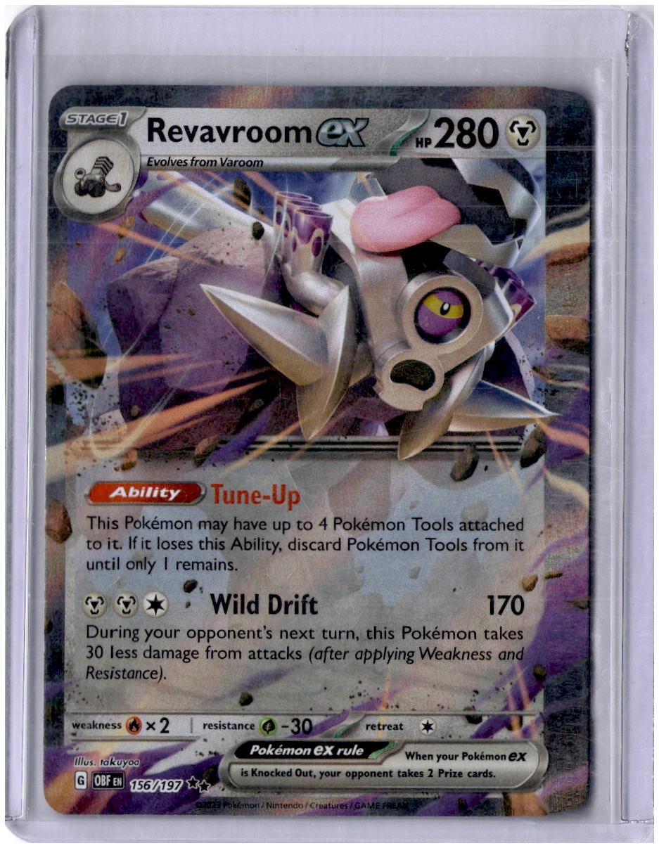 SV03: Obsidian Flames #156/197 Revavroom ex Holo