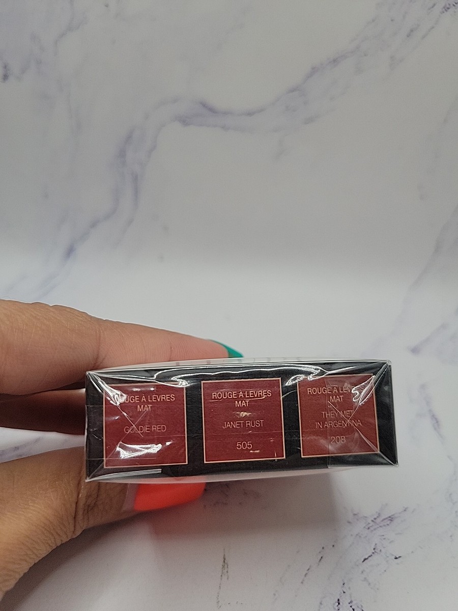 GUCCI リップスティック 3本セット トラベルリテールエクスクルーシブ GUCCI Rouge A Levres Mat Lip Colour Travel Set - 3 LIPSTICKS