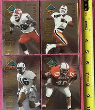 (4) 1998 Playoff Prestige Draft Picks Silver Jumbos #’s 13,15,22,27 NM/MT