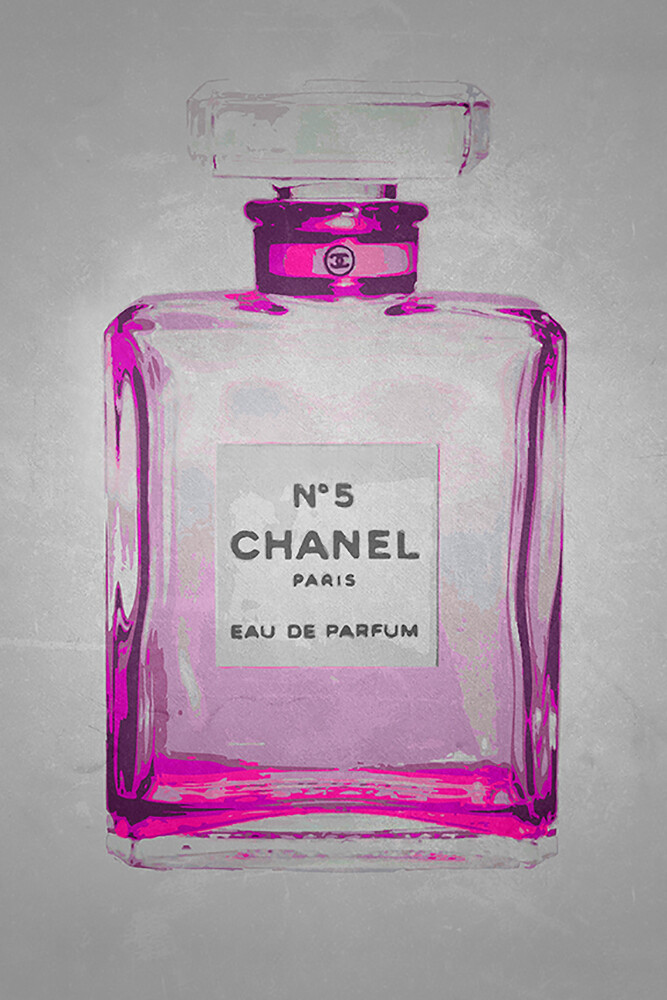 Parfum in Chic Pink by Kelissa Semple 12x18 Art Print Poster | eBay