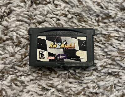 Karnaaj Rally GBA Game Boy Advance Cart Only AUTHENTIC TESTED Ships NEXT Day