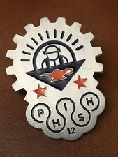 2012 Phish Alpine Valley East Troy WI Ltd Ed Tour Pin not NYE pollock poster 