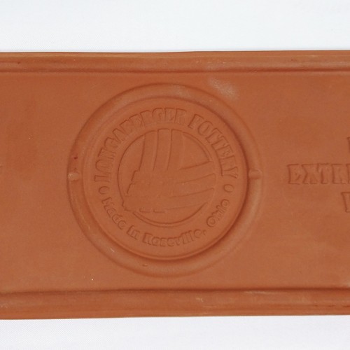 Longaberger Bread Warmer Bread Basket Brick Pottery eBay