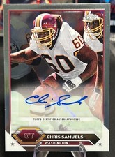 2024 Topps Composite Topps Chrome Football Chris Samuels Auto