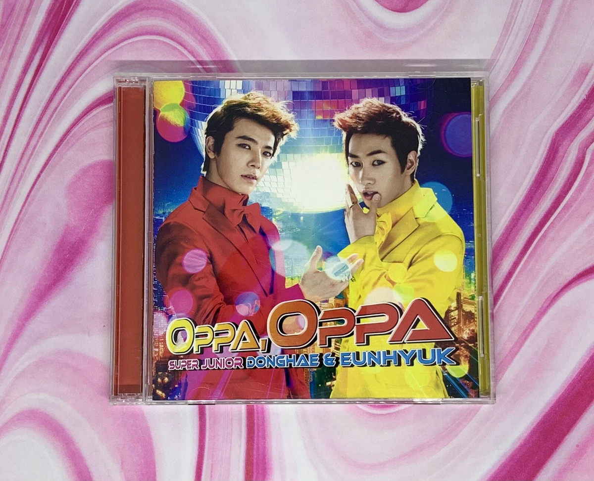 Super Junior D&E Donghae & Eunhyuk Oppa Oppa Japanese Single CD + DVD Jewel  Case | eBay