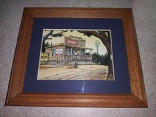 Mt Springs Grocery Store John Zed King 6" X 7" Frame and Matted Art