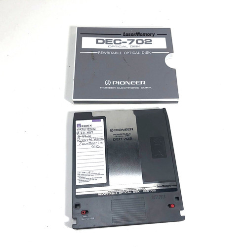 Used Pioneer DEC-702 650MB Rewritable RW MO optical disk