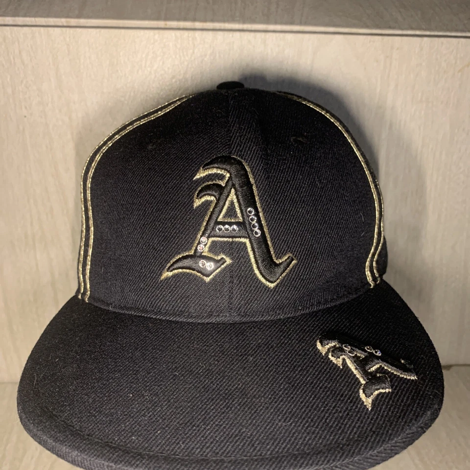 Gorra de béisbol Atlanta Pit Bull estrás ajustada mediana Foto 2 de 4