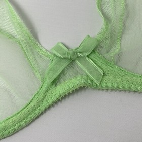 Agent Provocateur Casper Mint Green Bra 34DD NWT